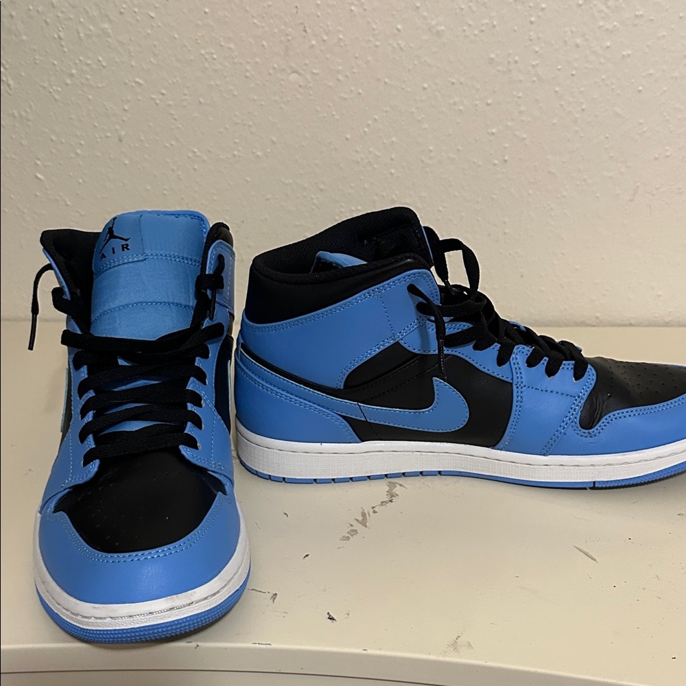 Jordan Athletic Shoes - Black and Blue
